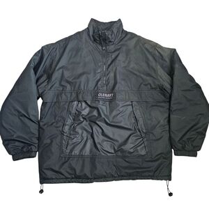 VTG Old Navy Winter Sport Reversible 1/4 Zip Anorak Ski Snow Puffy Jacket Men XL